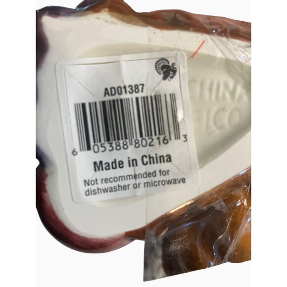 Decorative Ceramic Harvest Cornucopia Thanksgiving Salt and Pepper Shaker Set - Picture 3 of 10